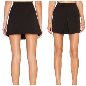 Vince Pleated Mini Skirt